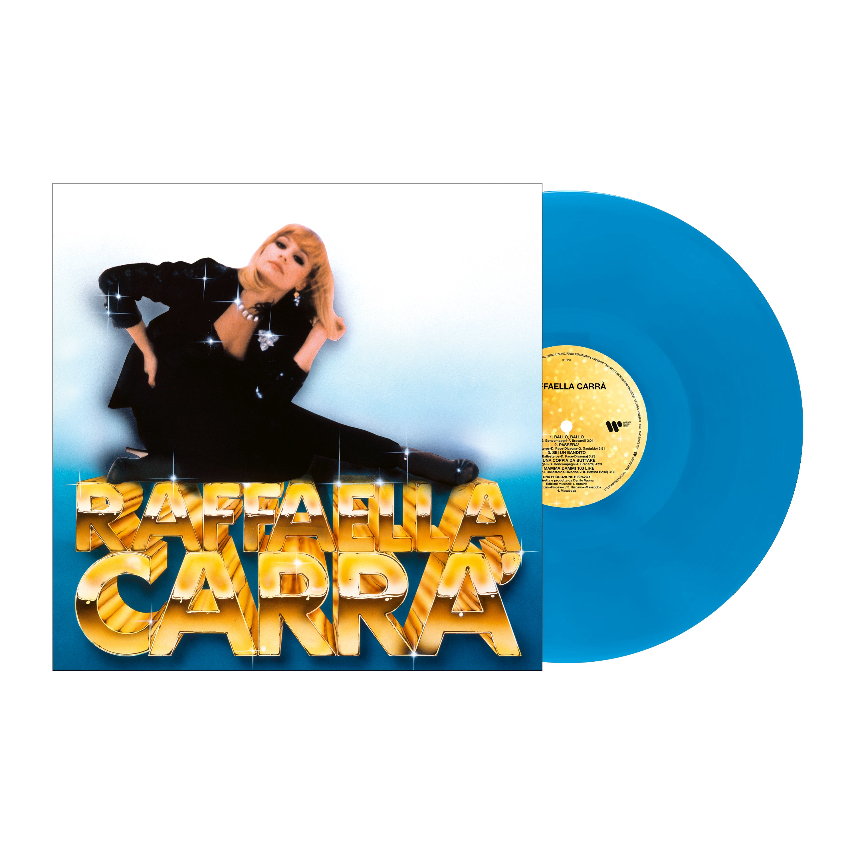Raffaella Carrà '82 - Vinile azzurro - Raffaella Carrà - Warner