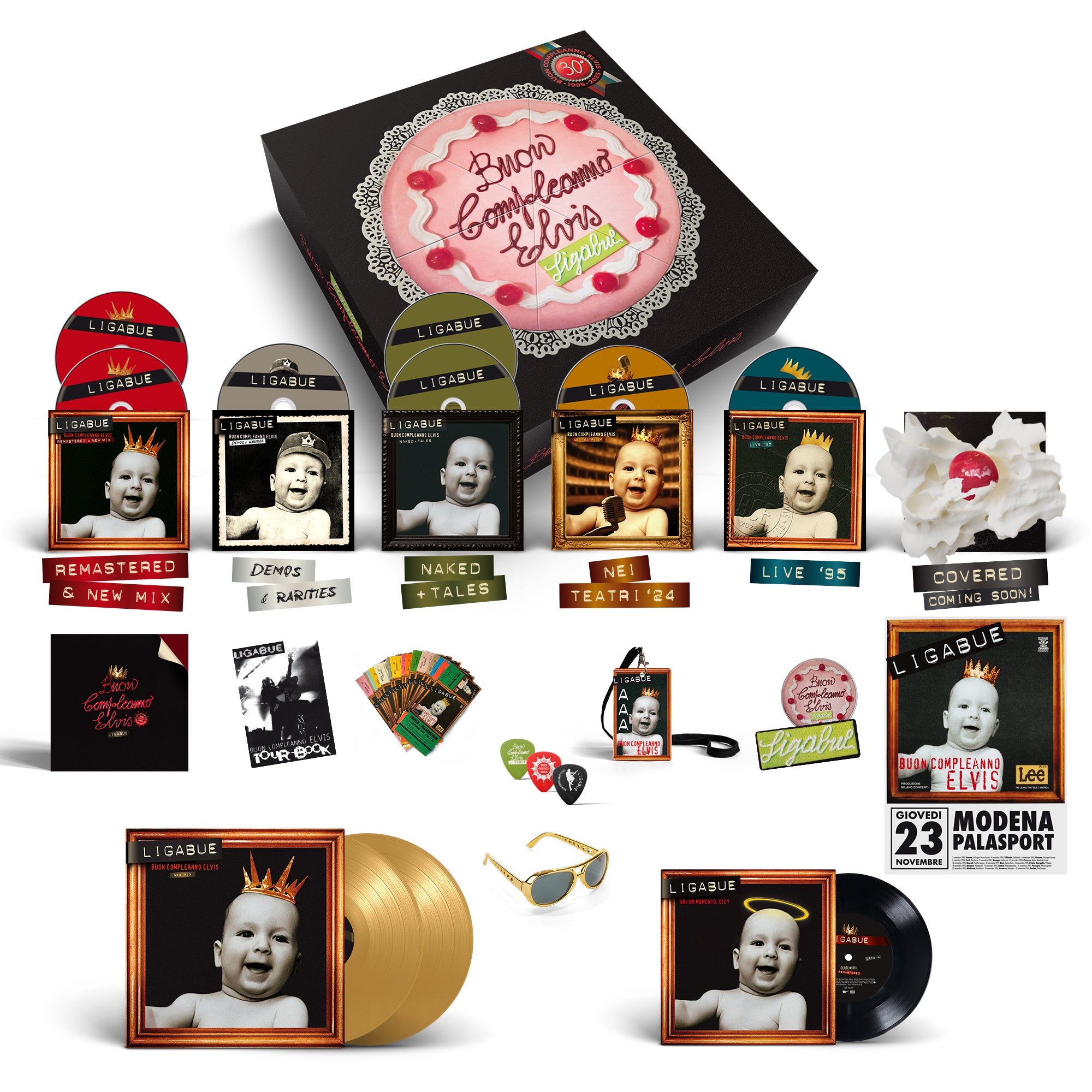 Buon Compleanno Elvis 1995-2025 Super Deluxe Box Ligabue - Warner