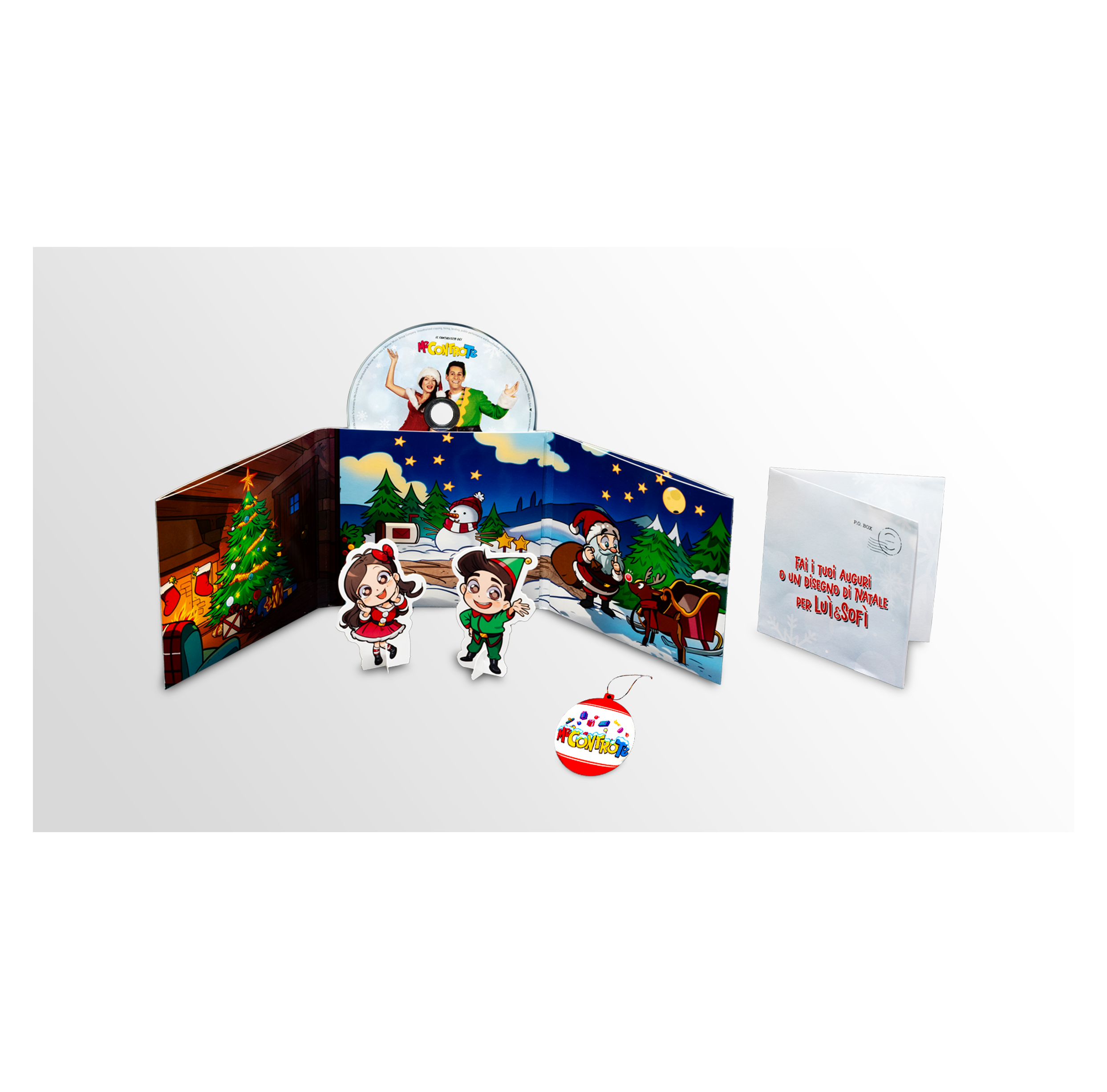 Felpa me 2025 contro te natalizia