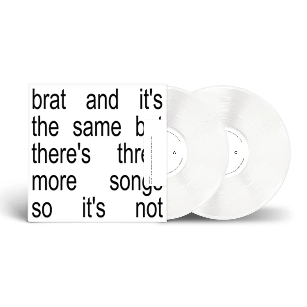 Brat and it’s the same but there’s three more songs so it’s not (Doppio Vinile)