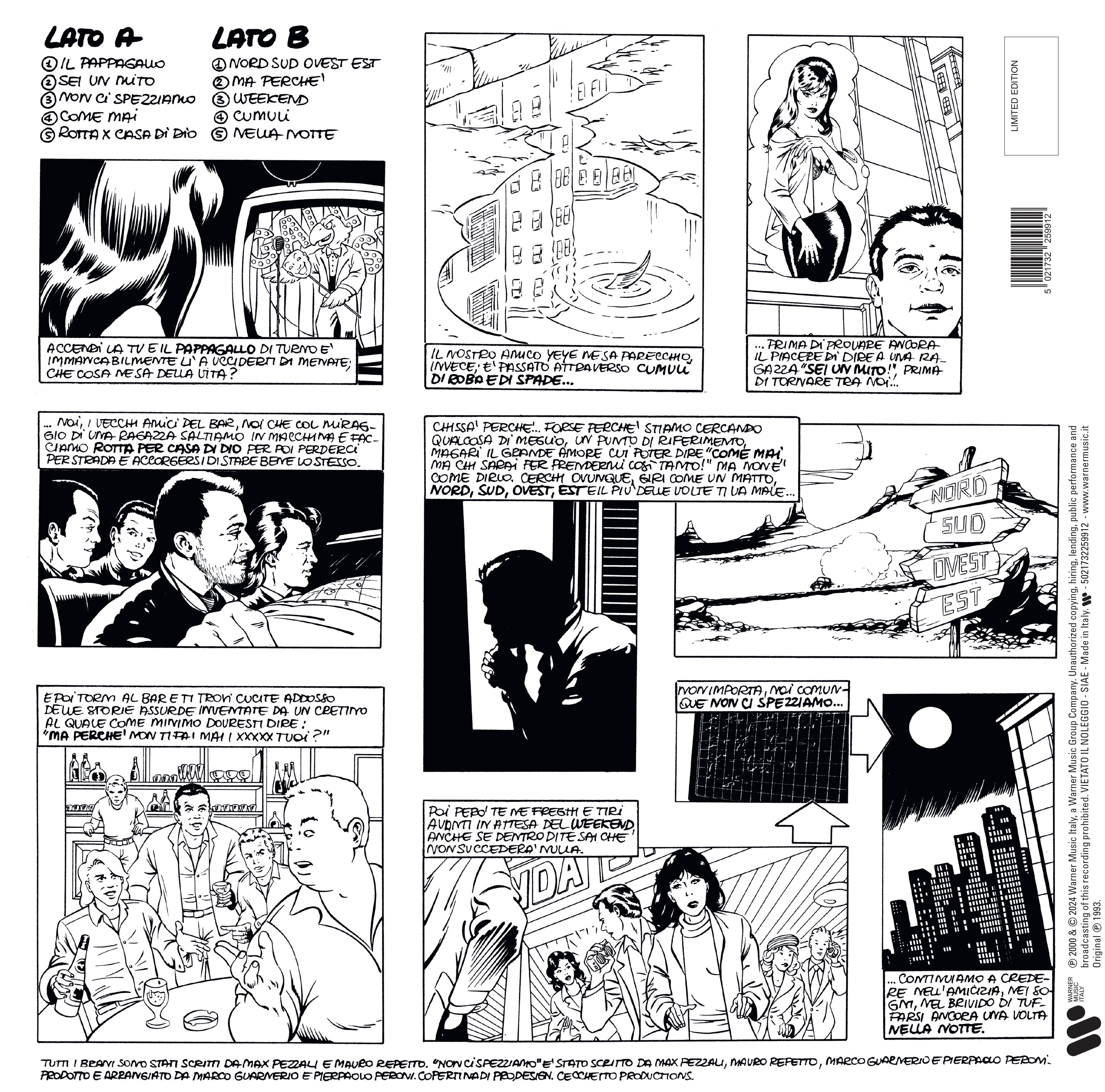 Nord Sud Ovest Est (Original Version 1993 Vinile 180gr. Splatter + 2