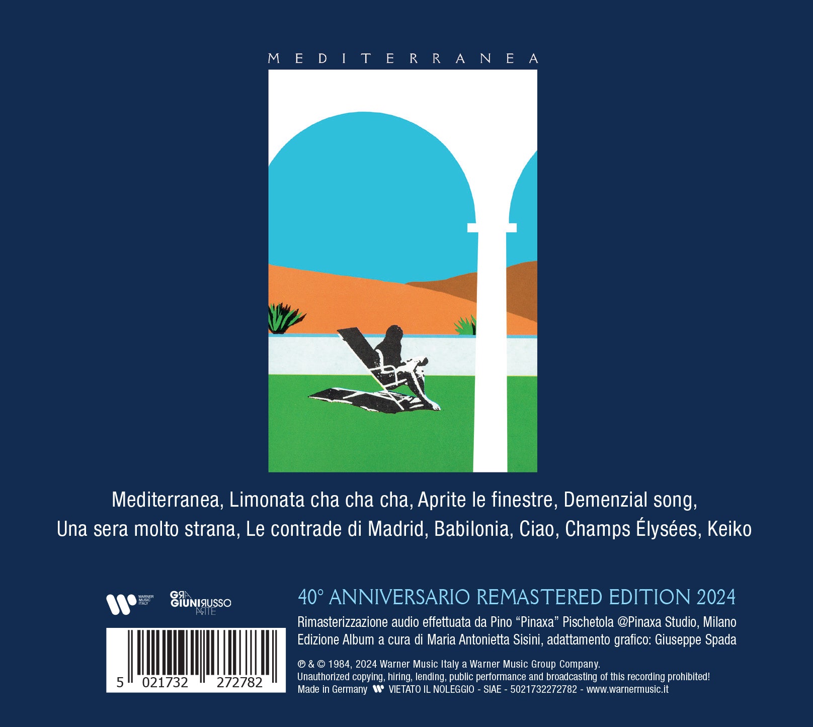 Mediterranea (CD - 40° Anniversario Limited Edition)