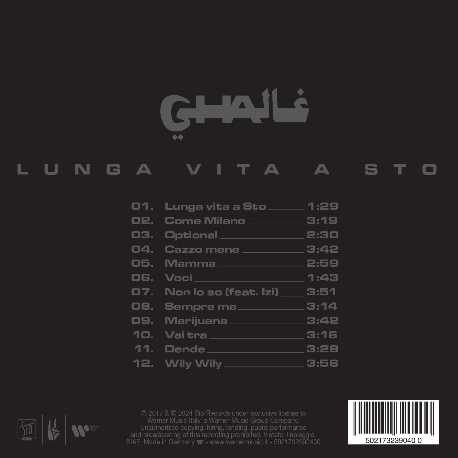 Lunga vita a Sto (Box CD + Poster & Sticker)