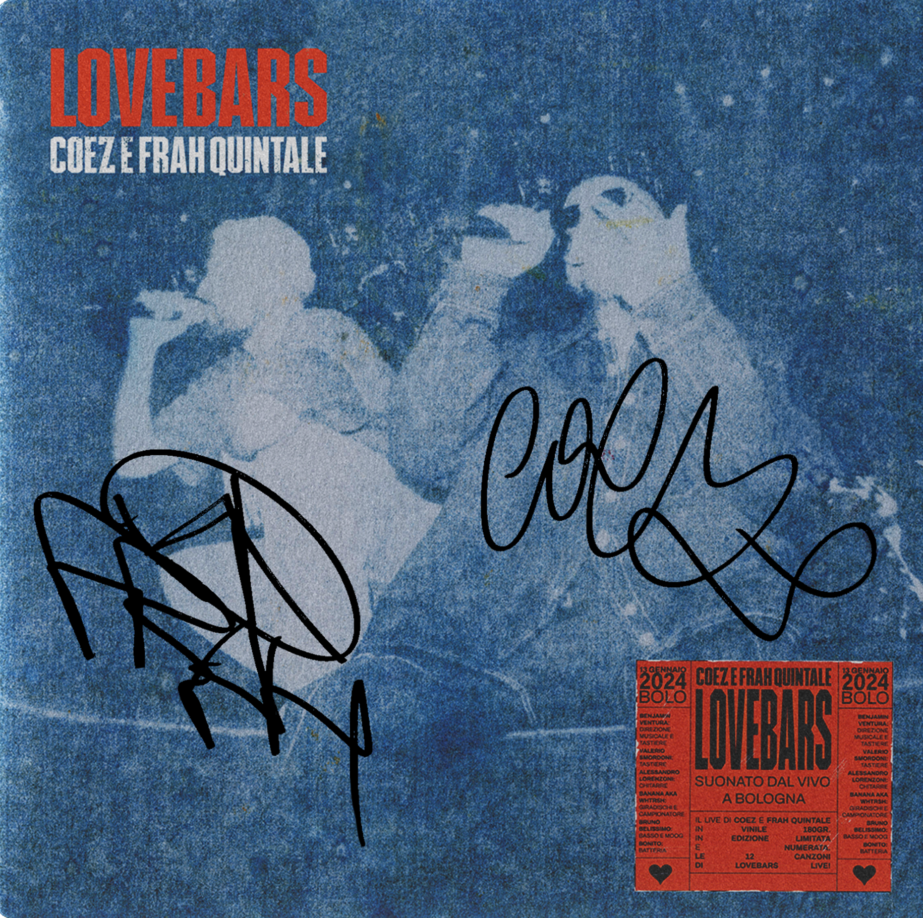 Lovebars Live (Vinile Edizione Limitata e Autografata)