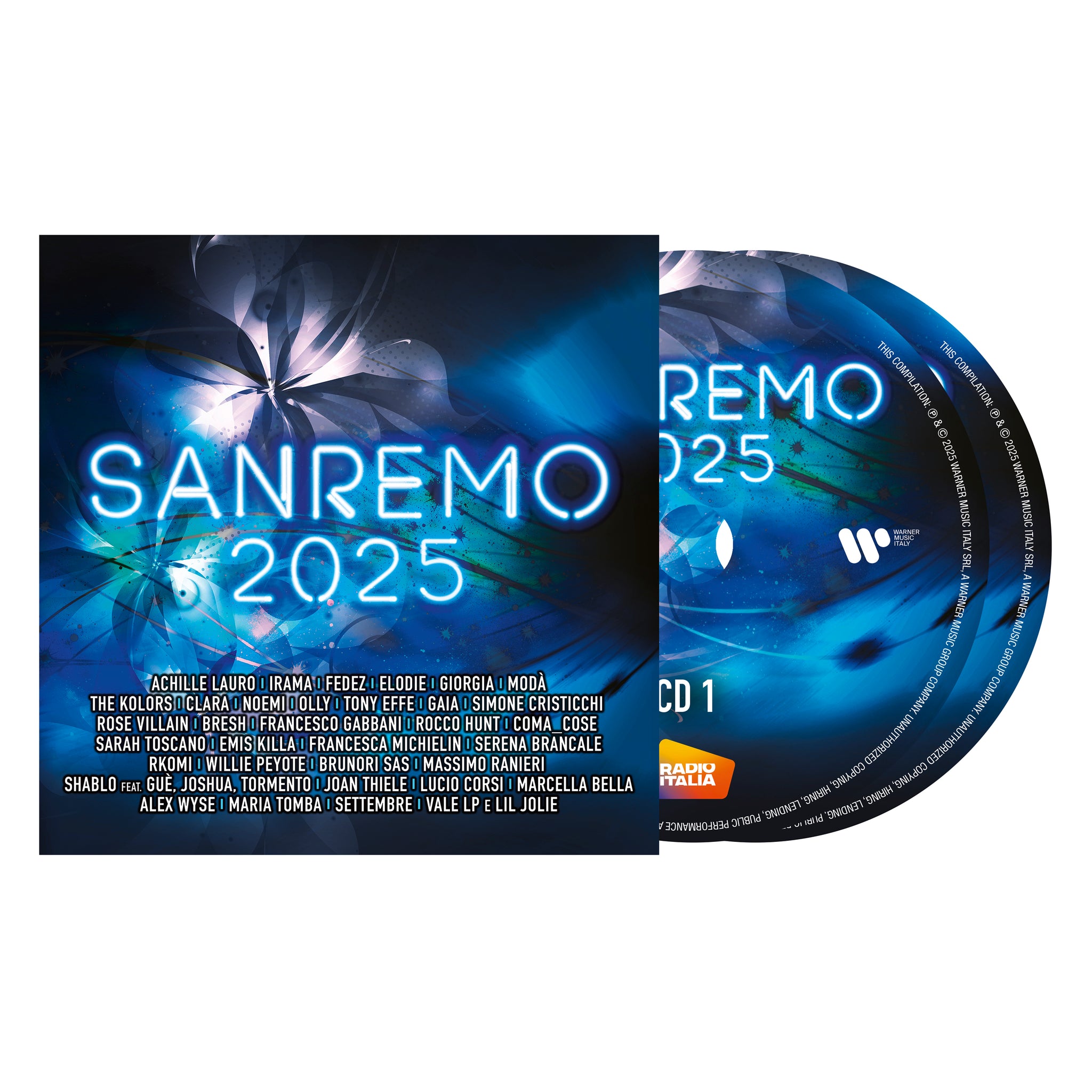 Compilation Ufficiale Sanremo 2025 Doppio CD Warner Music Italy Shop compilation-ufficiale-sanremo-2025-doppio-cd-warner-music-italy-shop