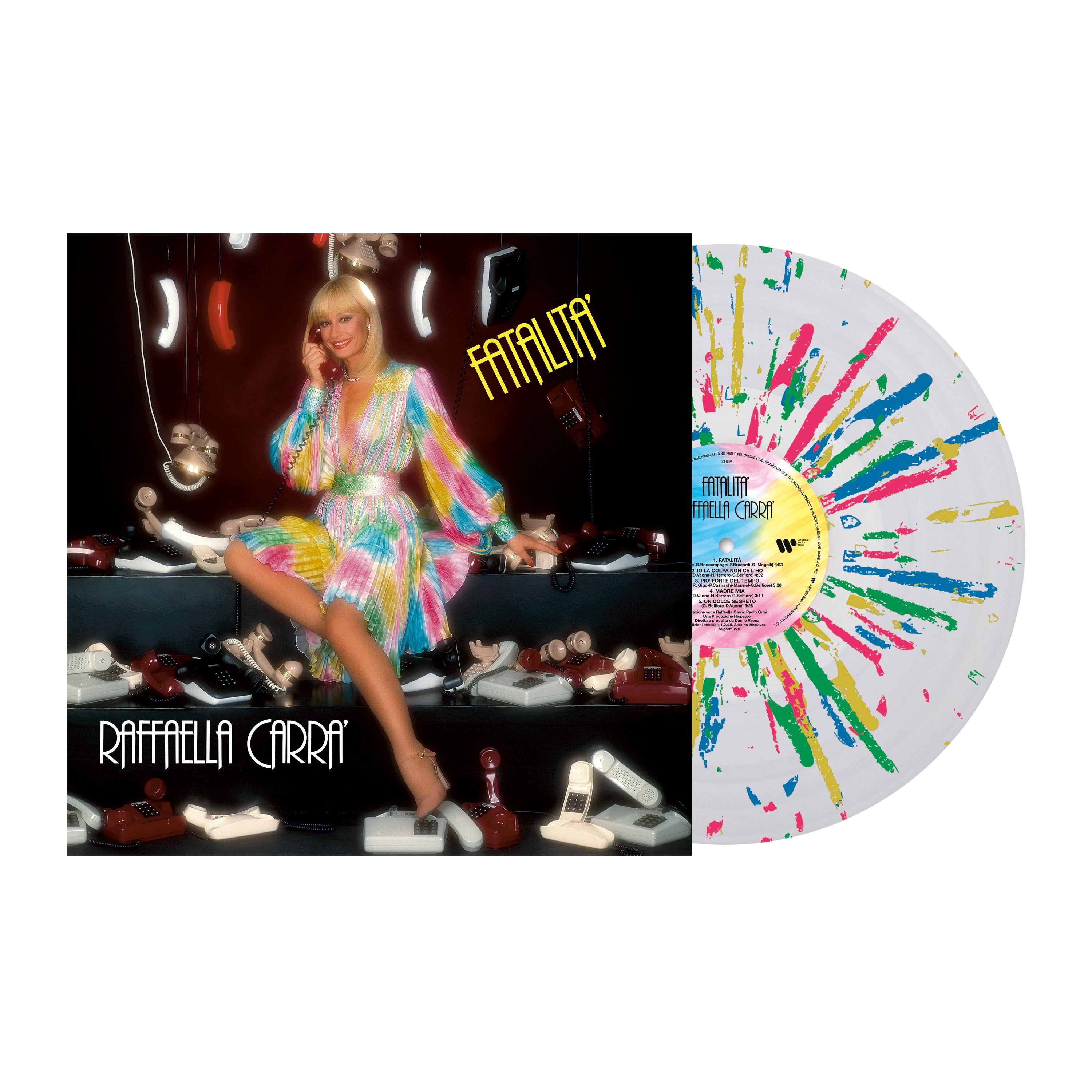Vinili e CD esclusivi di Raffaella Carrà - Warner Music Italy Shop