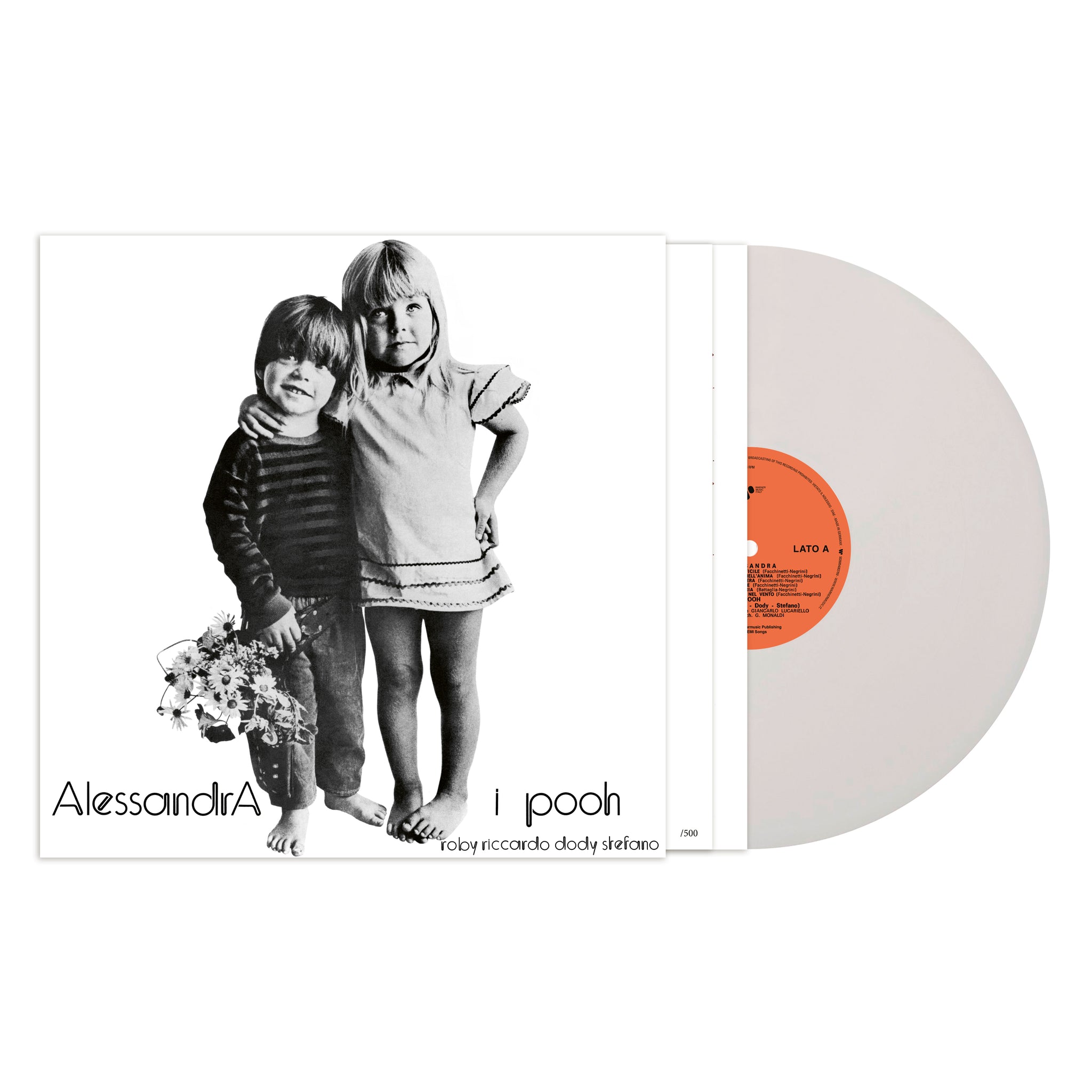 Alessandra - Vinile Bianco Limitato con inserto numerato - Pooh