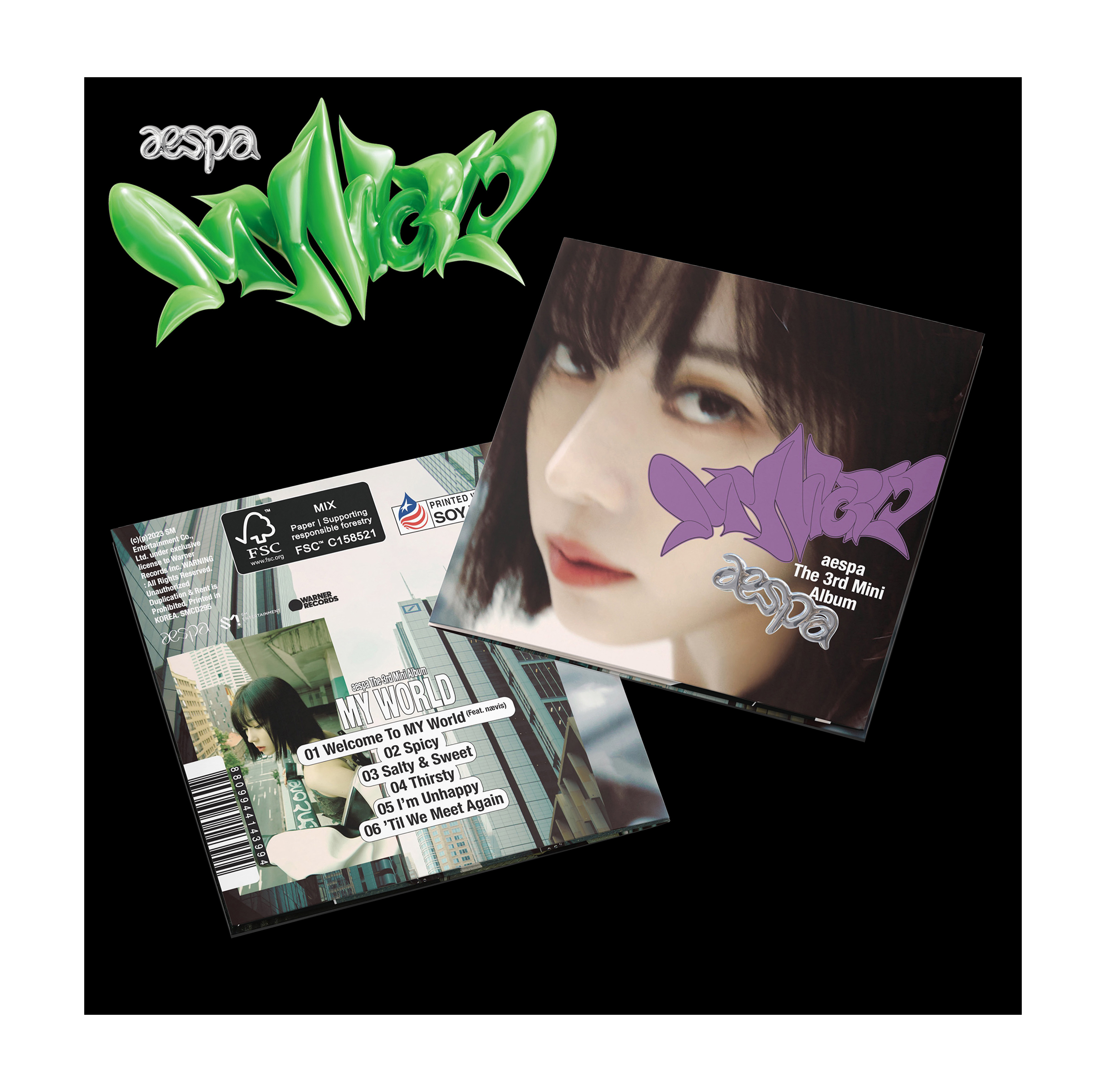 MY WORLD - The 3rd Mini Album - POSTER Ver. [WINTER Cover] (CD)
