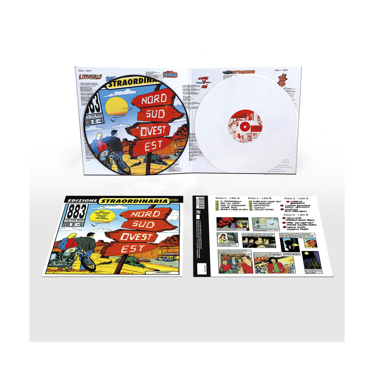 Nord Sud Ovest Est (Picture Disc + Vinile 180gr. Bianco)