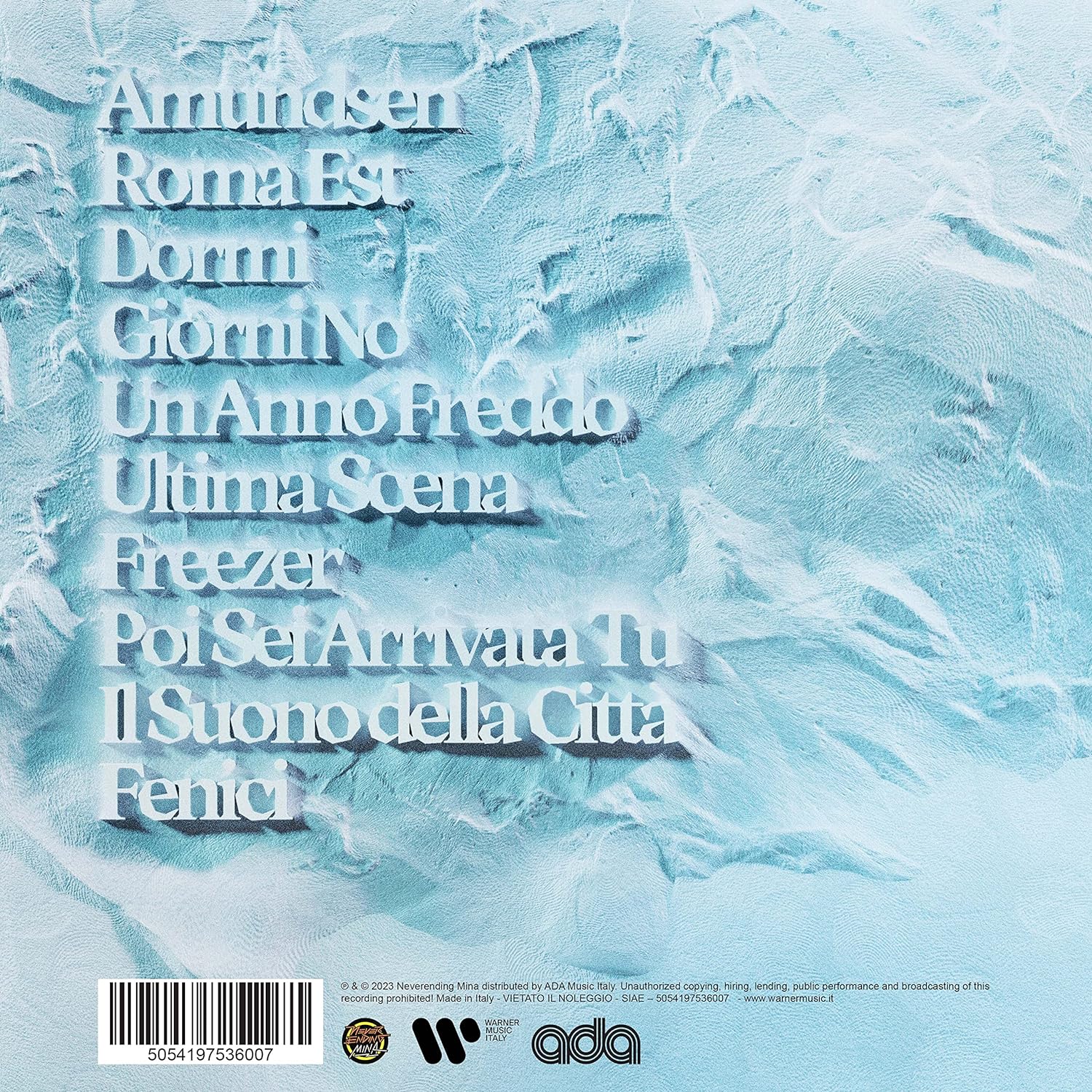 Amundsen (Vinile Colorato Bianco Edizione Esclusiva WMI, Limitata e Au –  Warner Music Italy Shop