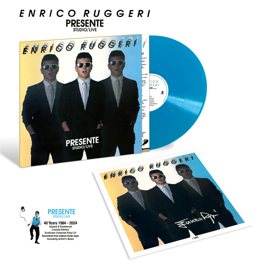 Presente (Studio/Live) (40° Anniversary) - (Signed, Numbered, Remastered + Artist’s Notes)