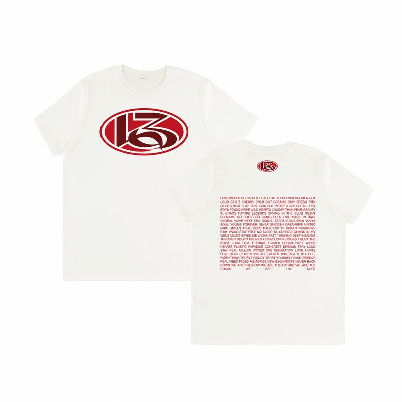 Luk3 T-shirt Bianca