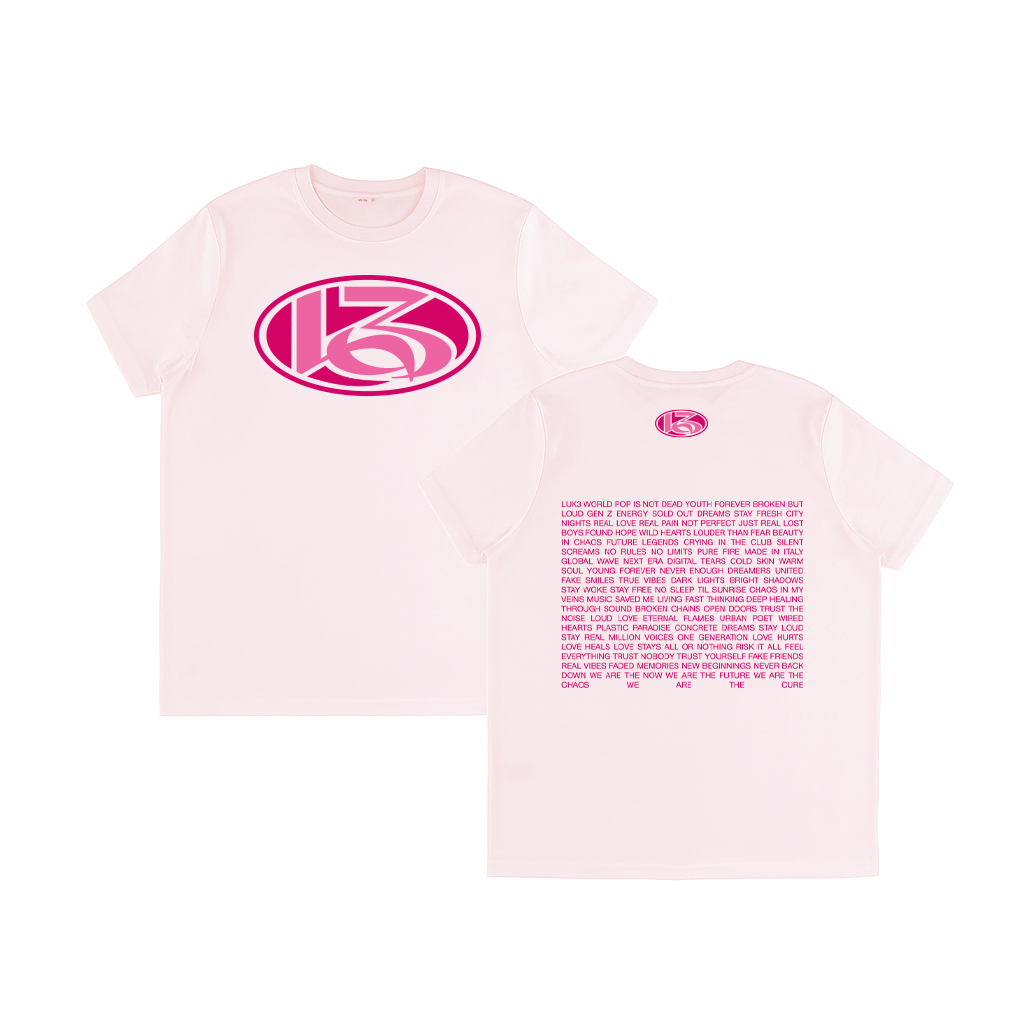 Luk3 T-shirt Rosa