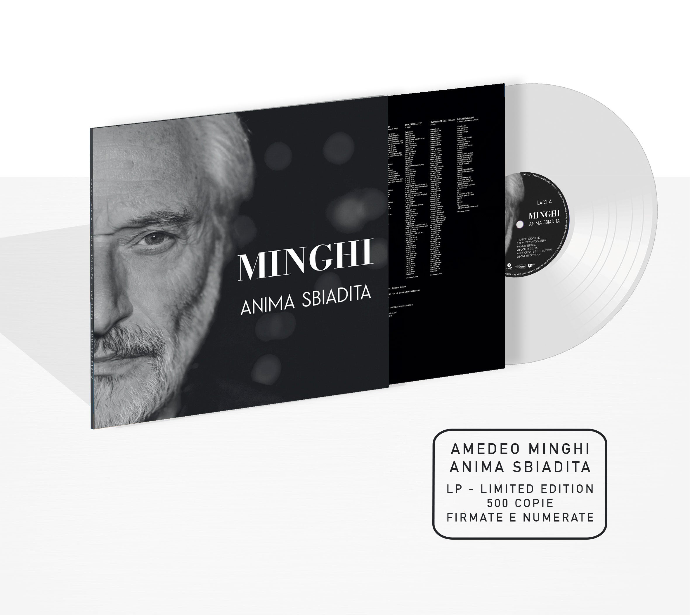 Anima Sbiadita (Vinile Crystal Deluxe Autografato e Numerato)