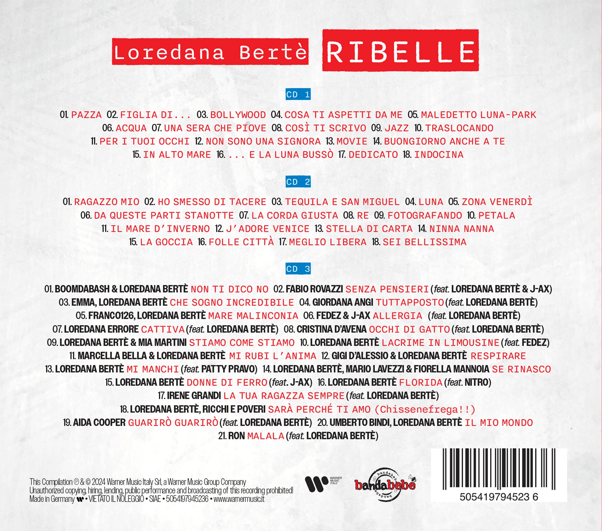 RIBELLE (3CD)
