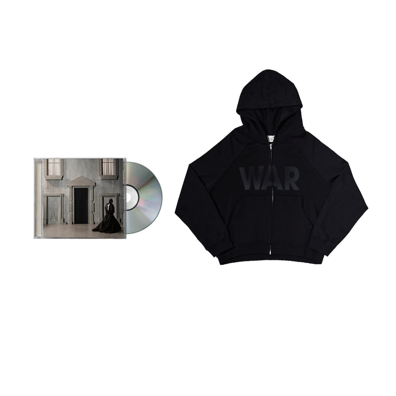 Hoodie WAR Black + CD