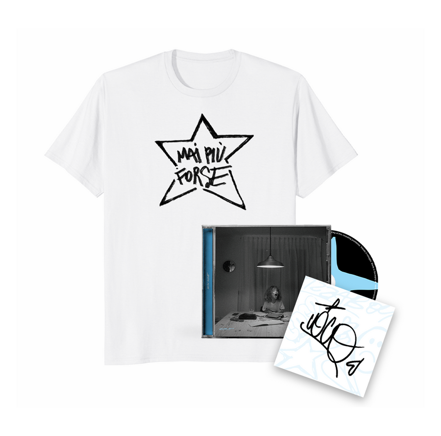 MAI PIÙ FORSE (CD Autografato + T-Shirt Taglia Unica)