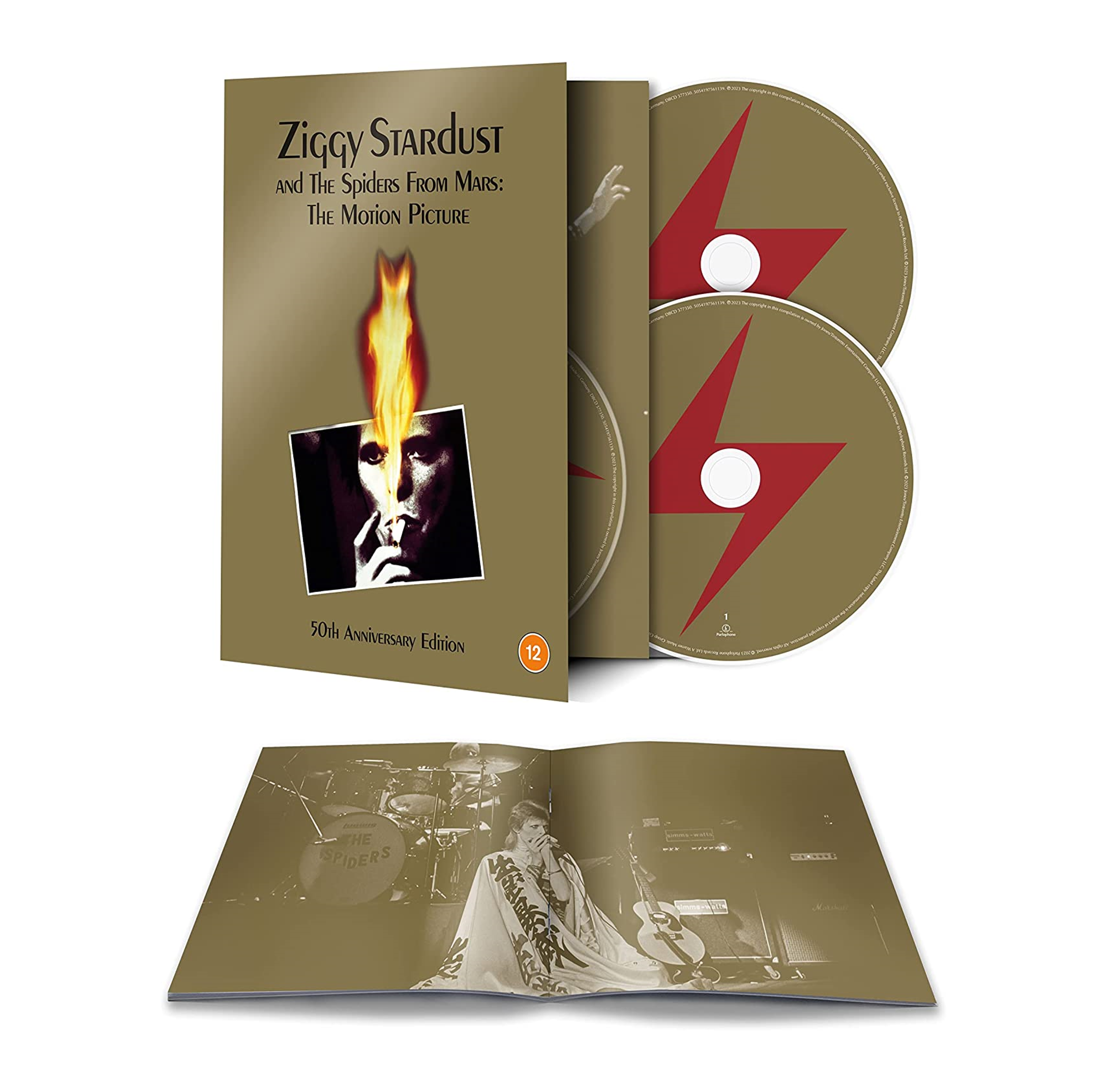 Ziggy Stardust and The Spiders From Mars: The Motion Picture Soundtrack (Edizione 50° Anniversario - 2CD+Blu-Ray)