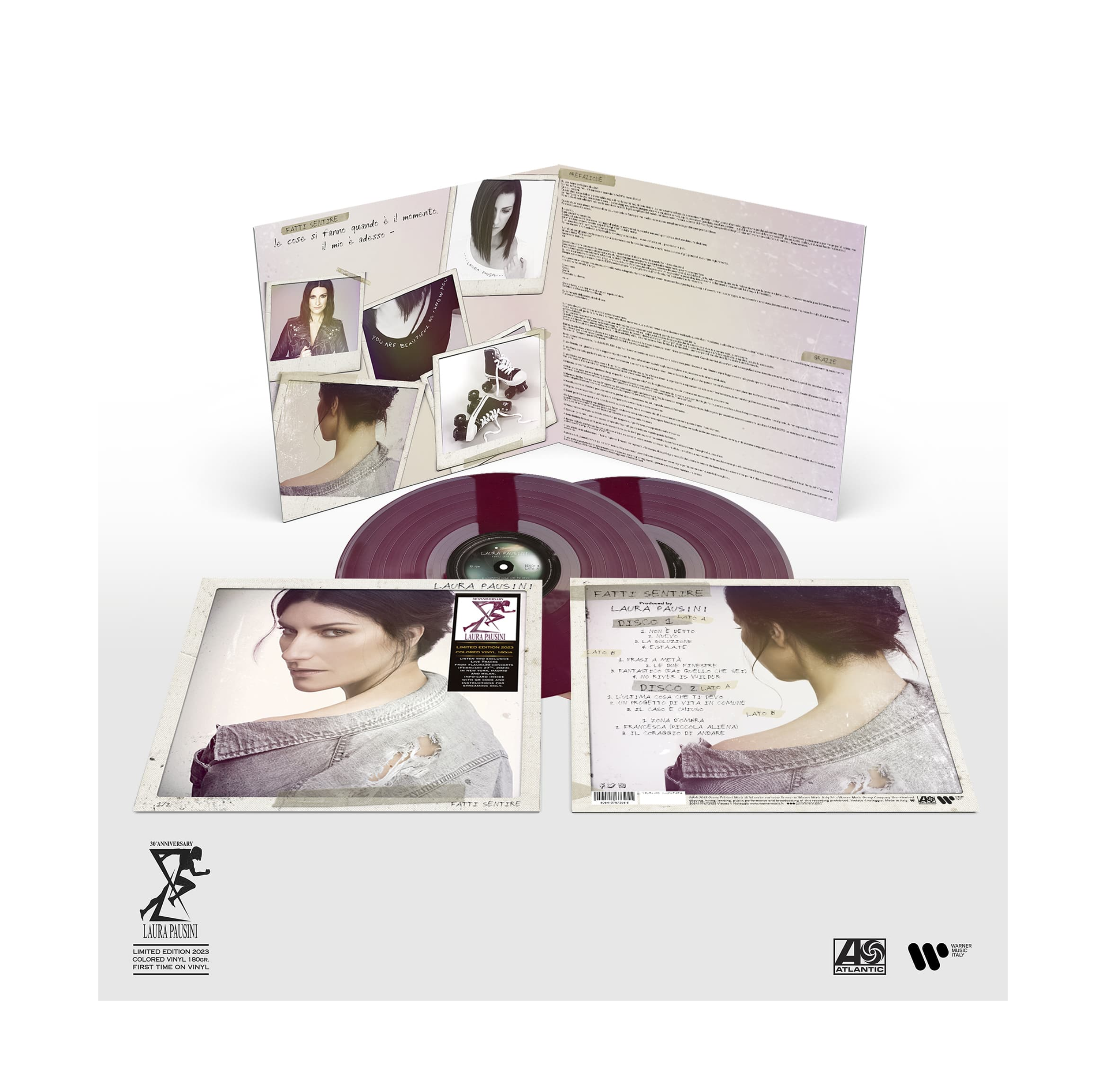 Fatti sentire (2LP 180g Trans. Bordeaux Vinyl. Limited & Numbered Edit –  Warner Music Italy Shop