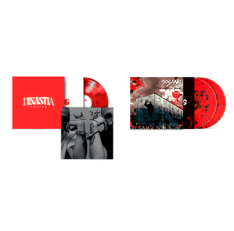 DINASTIA (Vinile Fumé Rosso) + Chi More Pe'mme (Vinile Splatter Rosso/Nero)