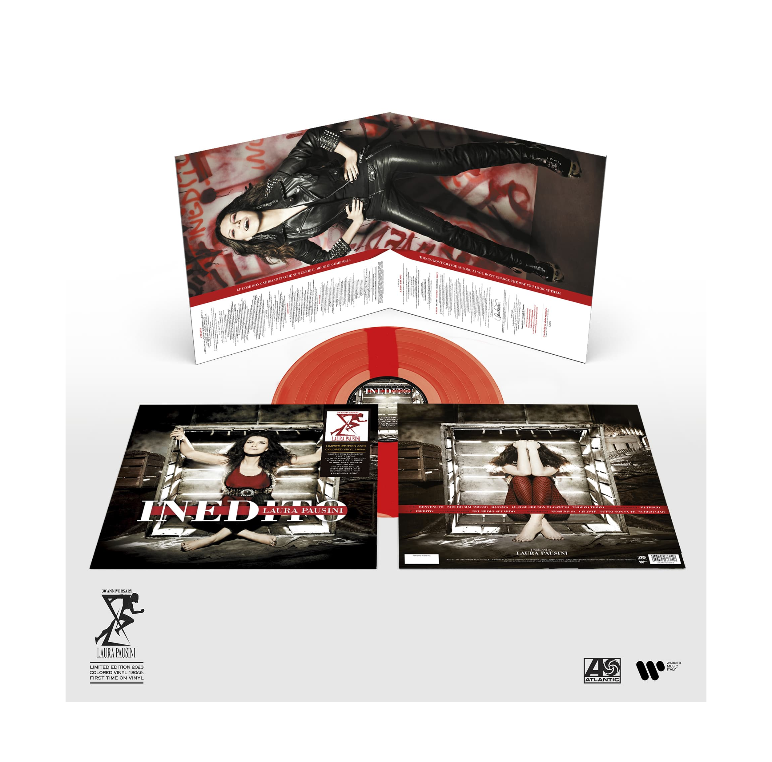 Inedito (1LP 180g Trans. Red Vinyl. Limited & Numbered Edition) – Warner Music Italy Shop