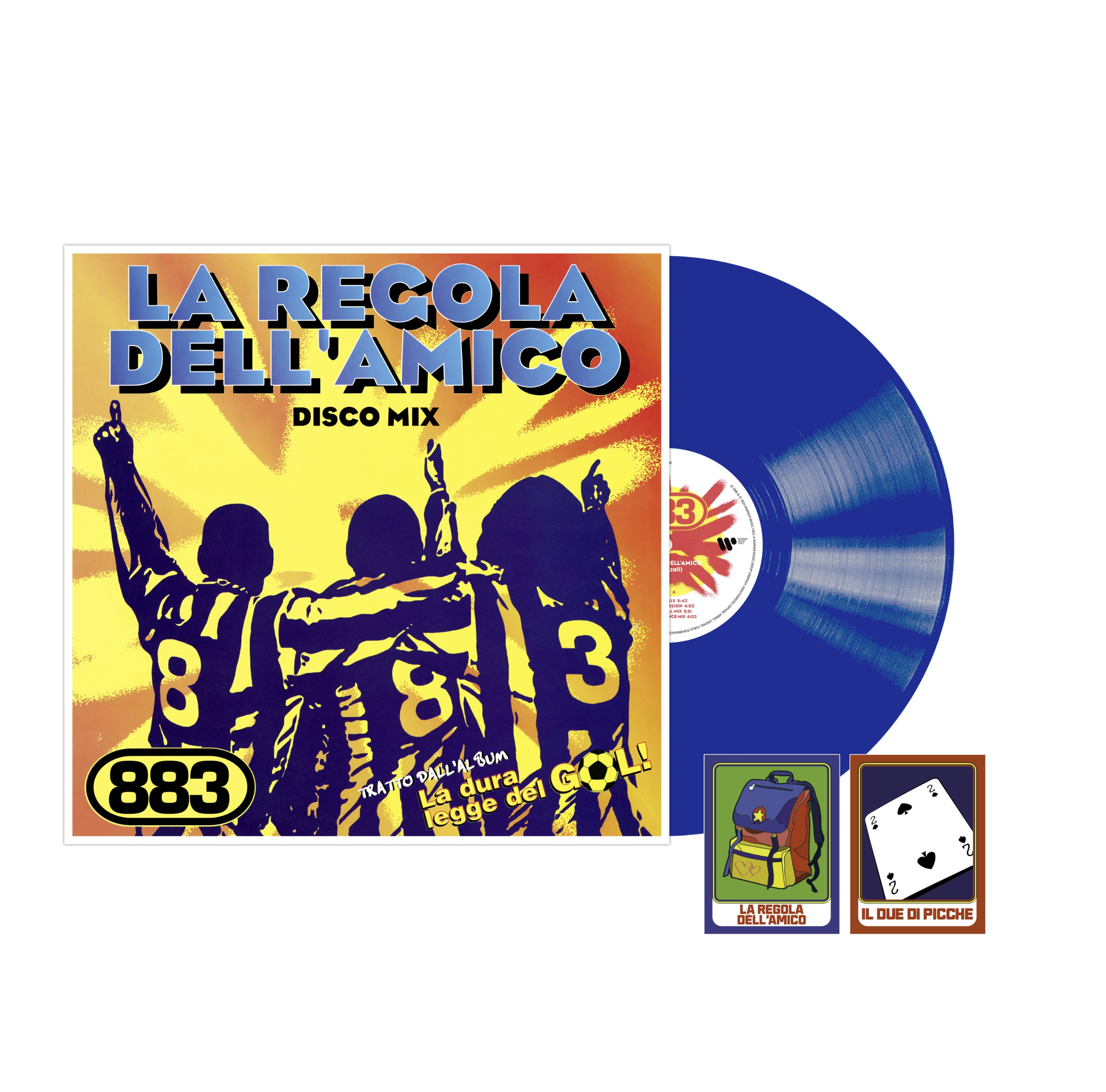 La Regola Dell'Amico (Original Version 1997 - Vinile 180gr. Blu + 2 Figurine Speciali)