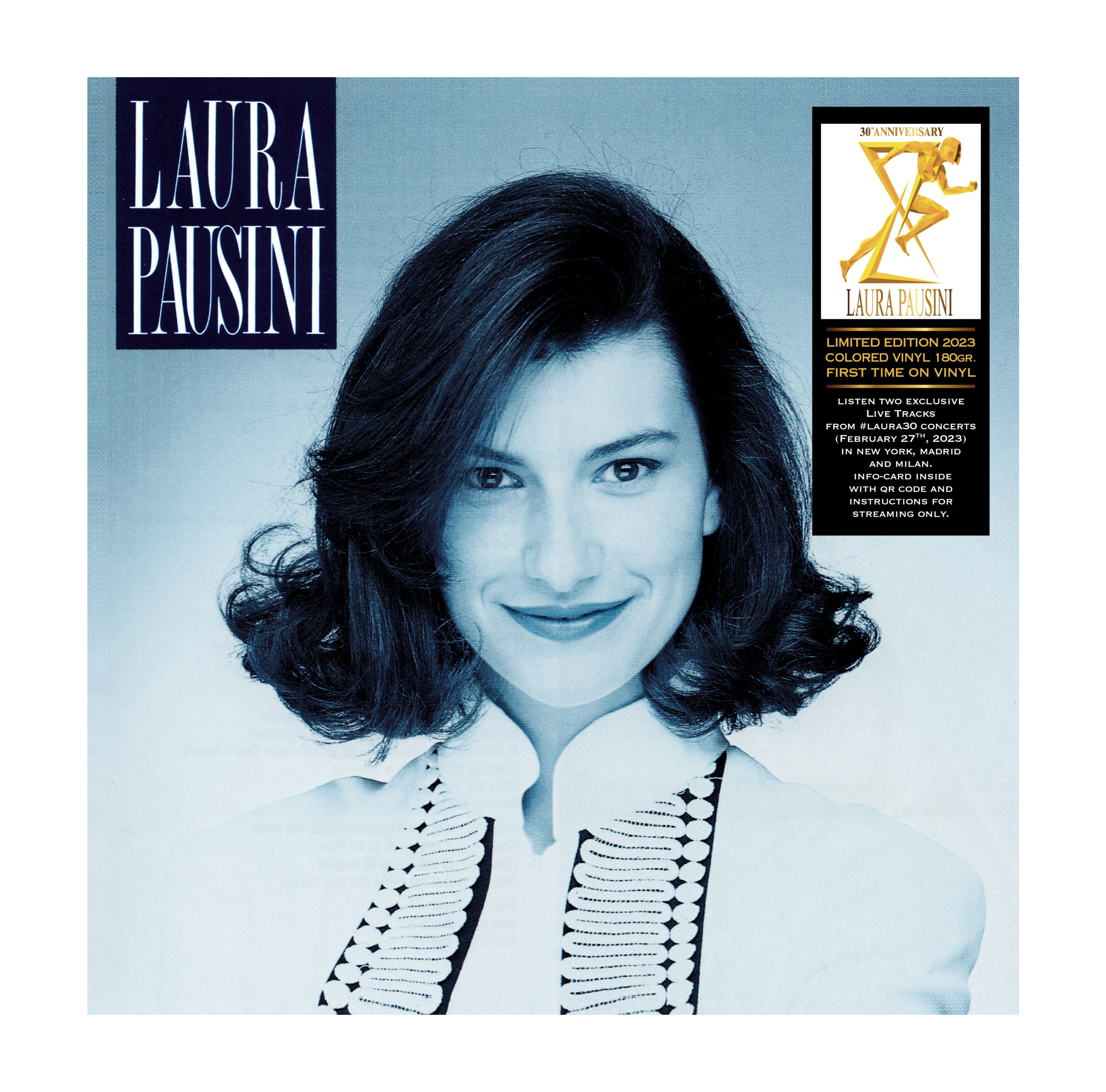 LAURA PAUSINI (1LP 180g Blue Vinyl. Limited & Numbered Edition)