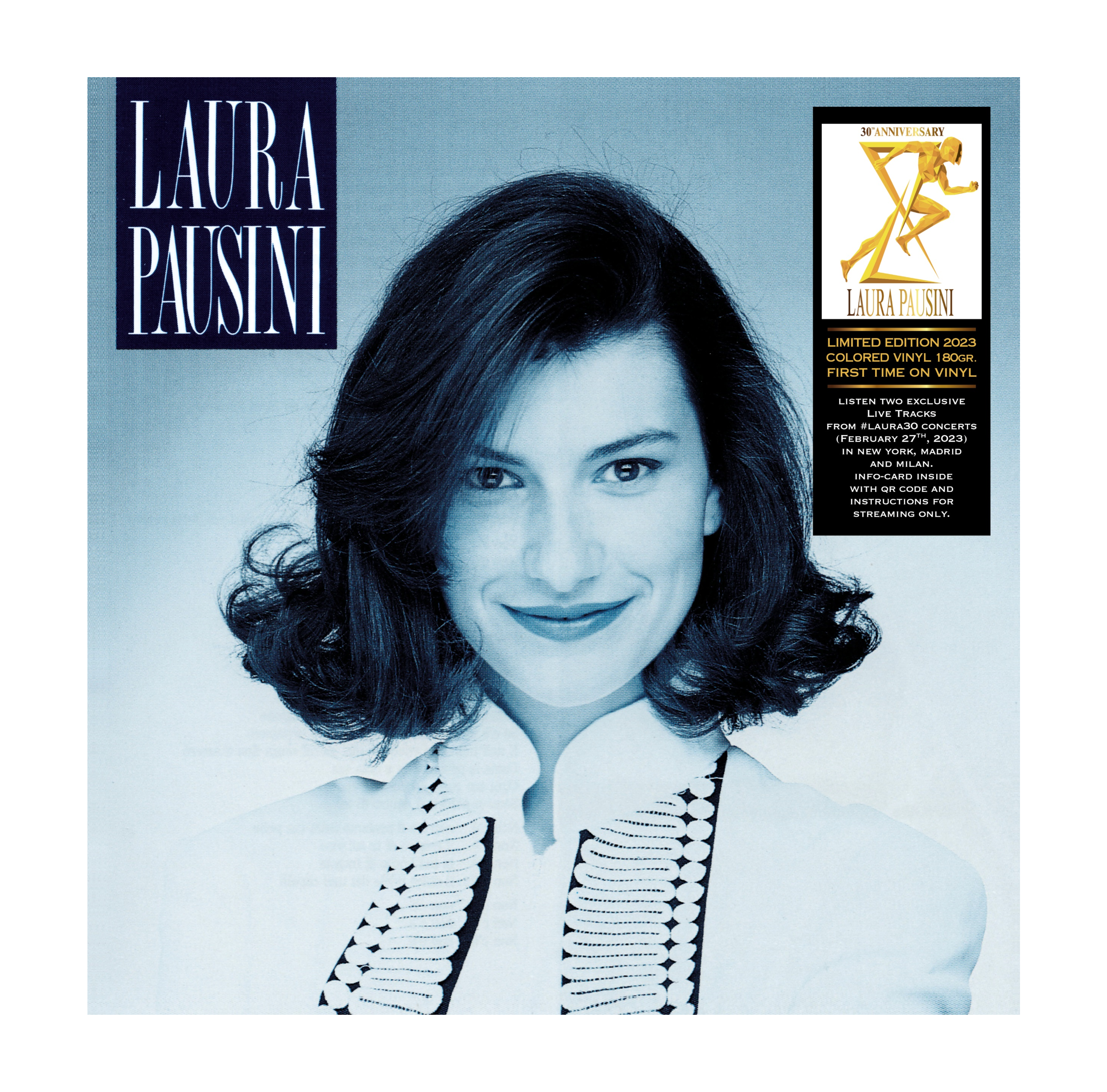 Disco Oro 24kt Laura Pausini - Edizione Limitata Da Collezione | Cornice Alluminio Con Certificato - Foto 2