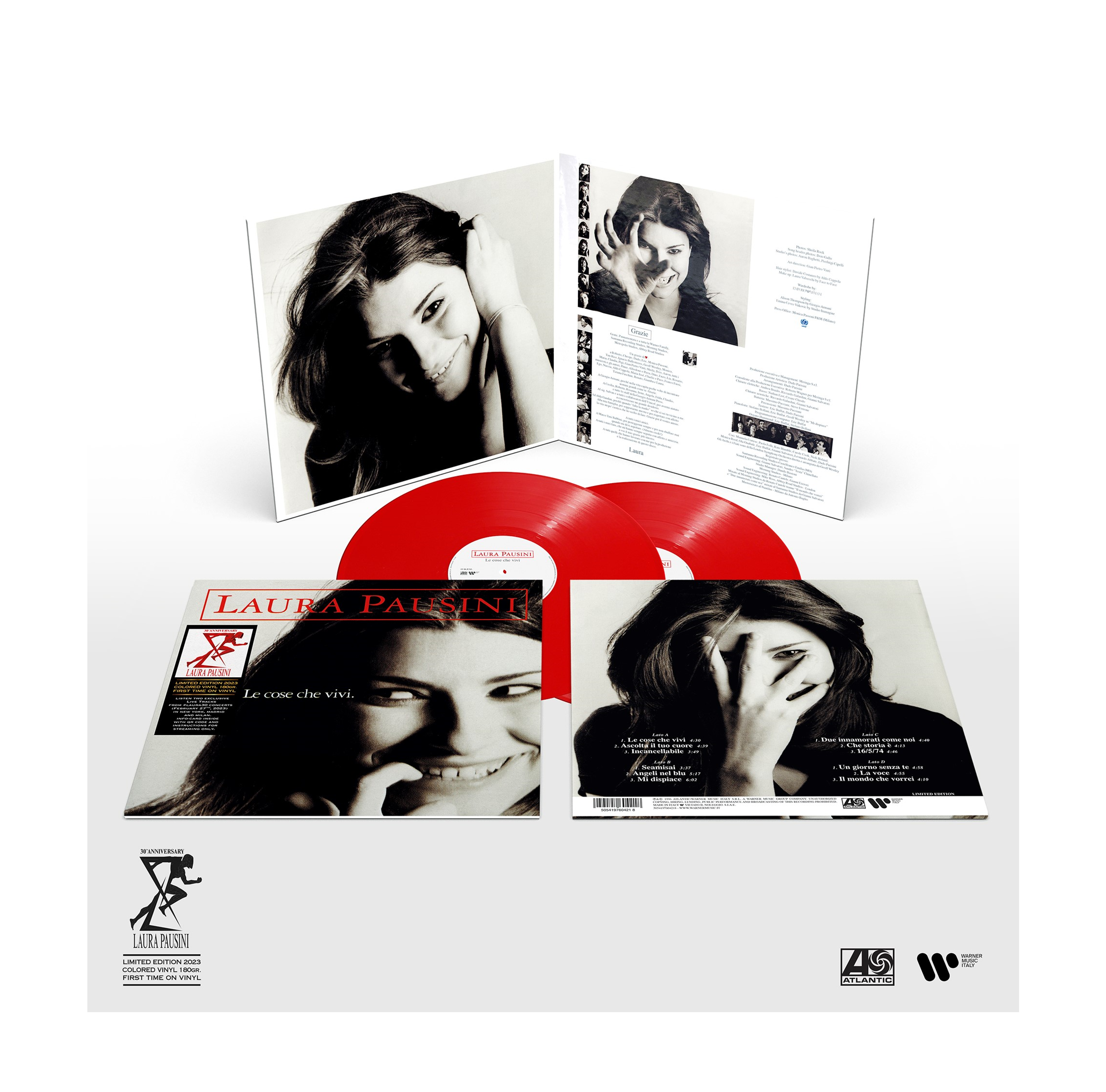 LE COSE CHE VIVI (2LP 180g Red Vinyl. Limited & Numbered Edition)