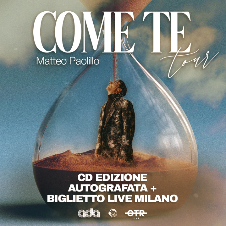 COME TE - CD Edizione Autografata + biglietto Live Milano (Esclusiva WMI)