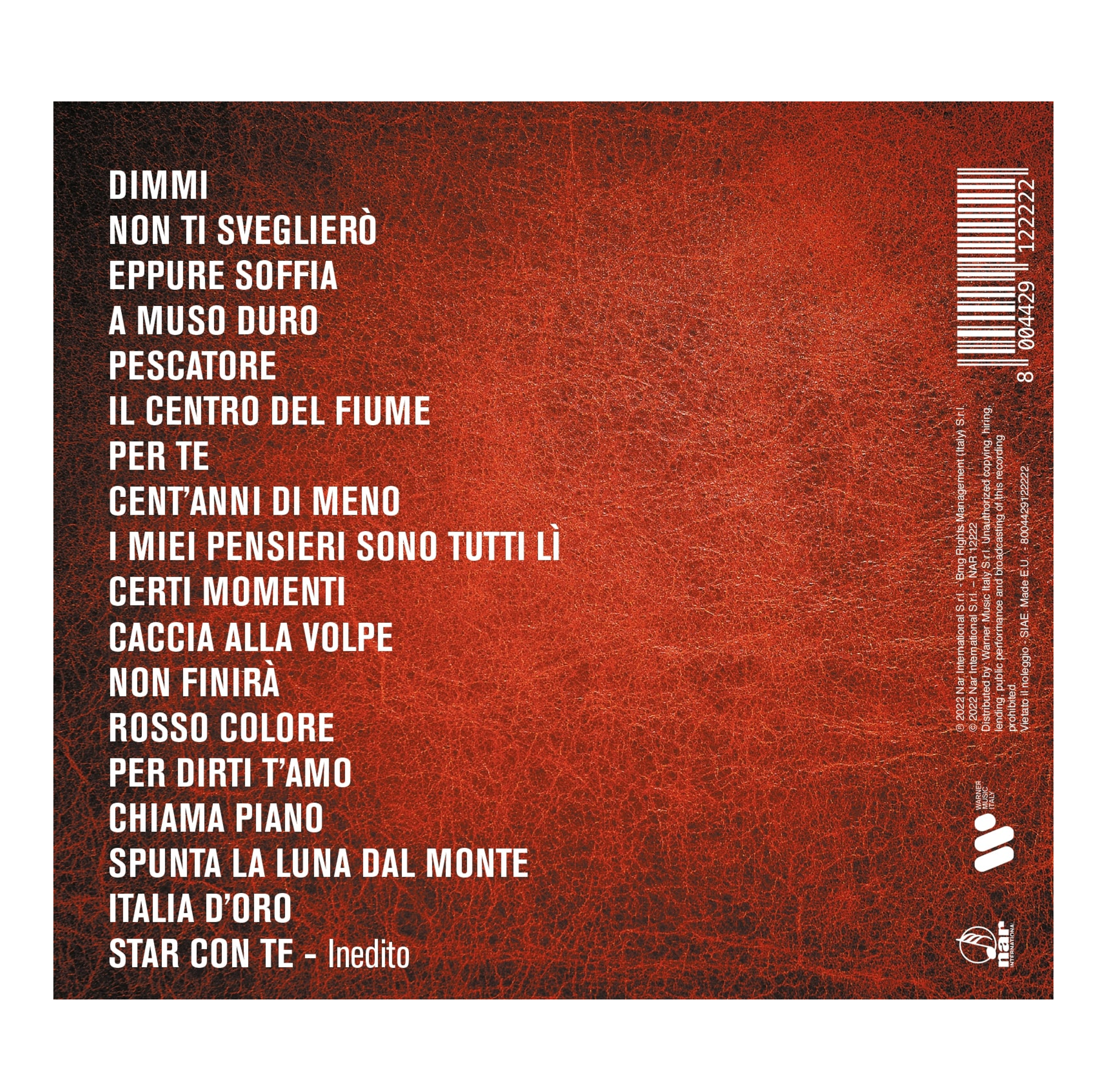 Due Voci Intorno Al Fuoco (Canta Con P. Bertoli) (CD)