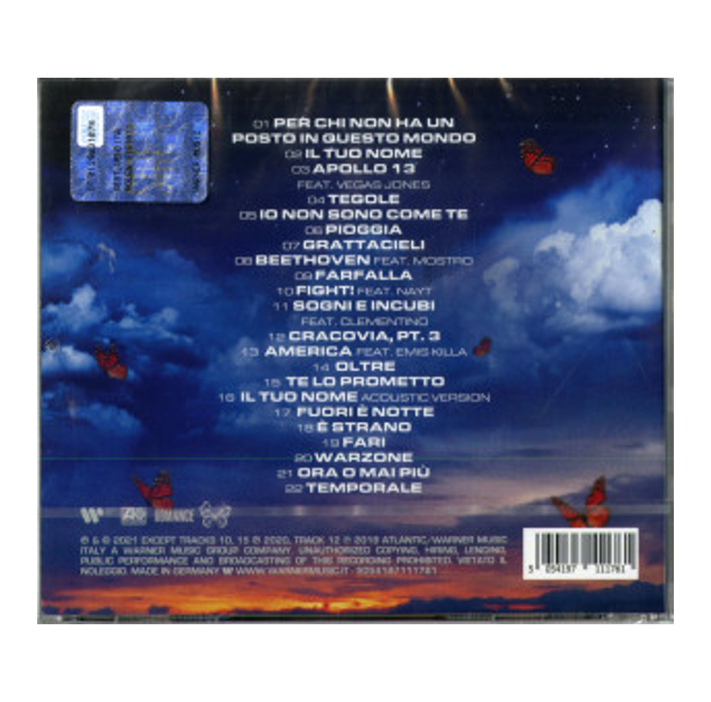 Ali - Ultima Notte (CD)