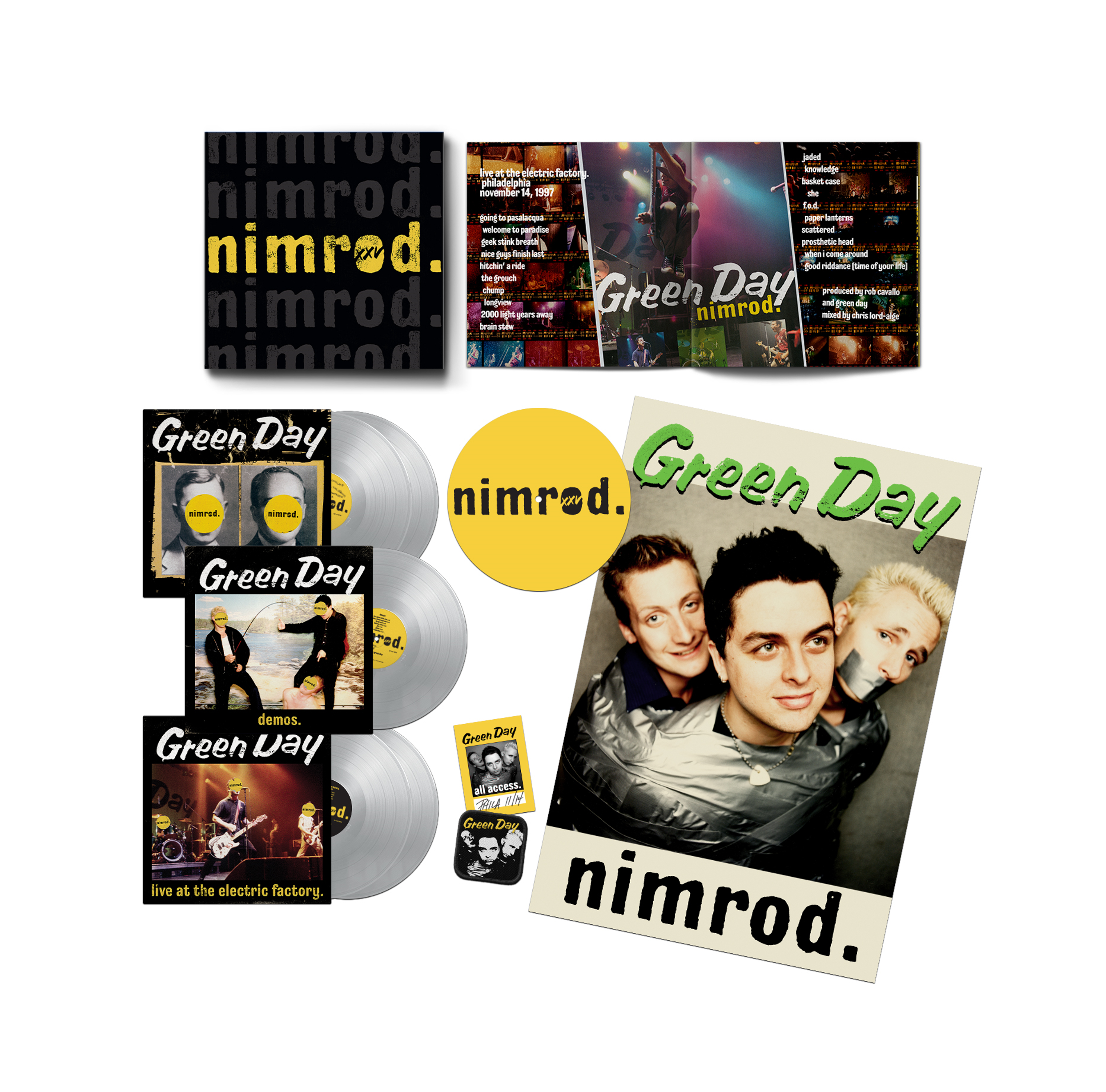 Nimrod (Box 5 LP - Edizione 25° Anniversario - Vinili Colorati)