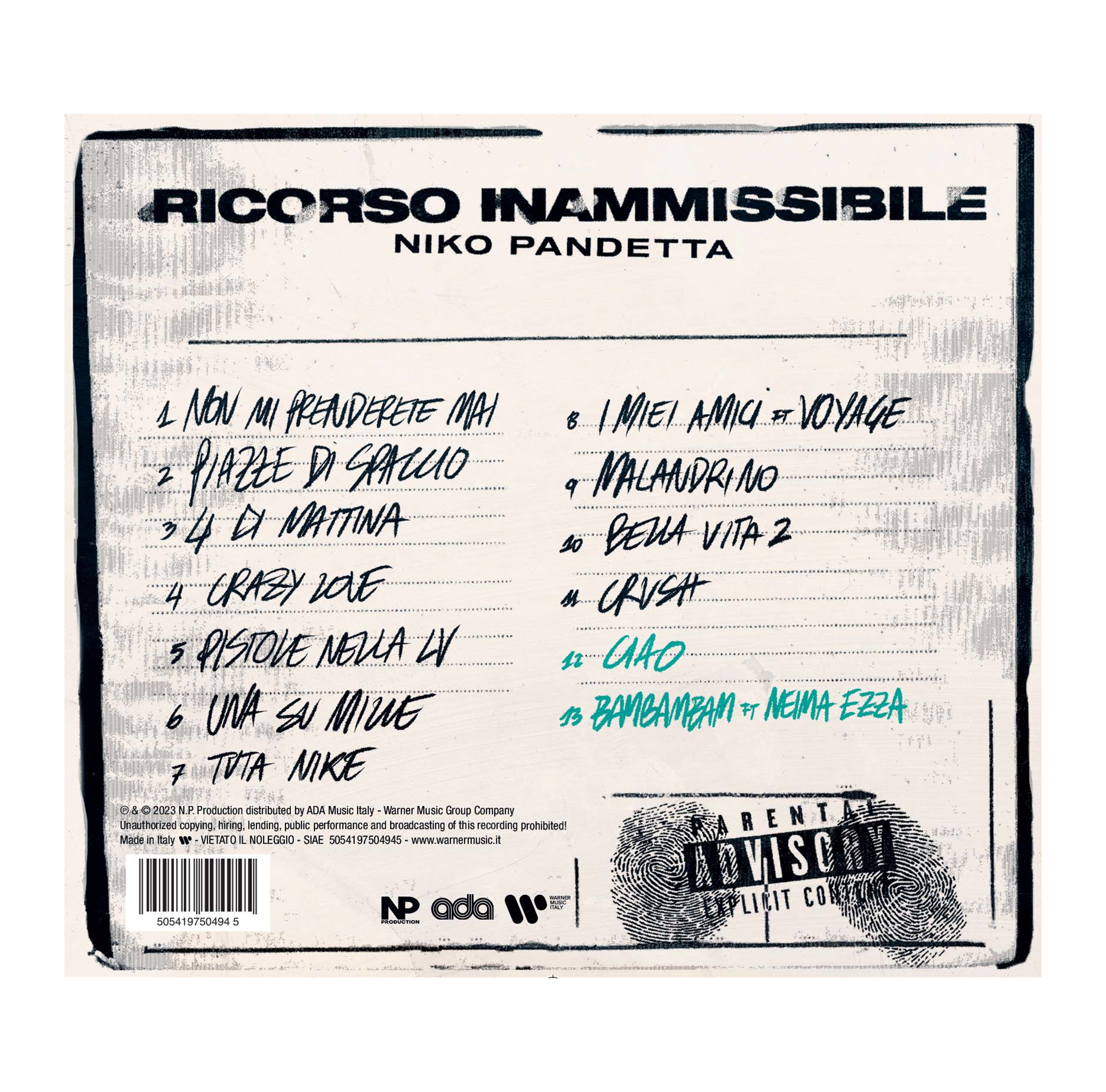 Ricorso Inammissibile (CD)